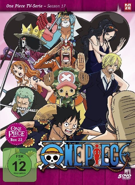 One Piece - TV-Serie - Box 22 (Episoden 657-687). Box.22, 5 DVD