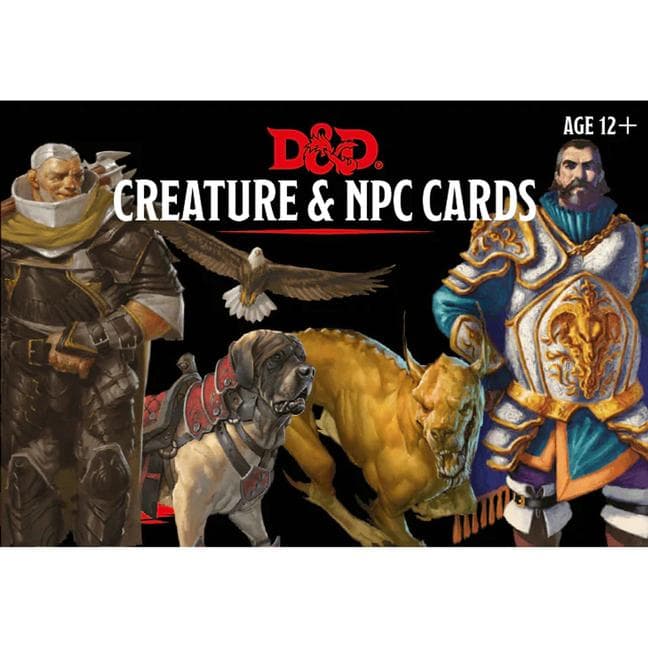 Dungeons & Dragons Spellbook Cards: Creature & Npc Cards (D&d Accessories)