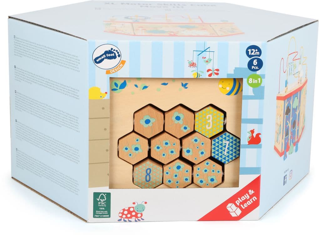 small foot - Motorikwürfel XL Move it!