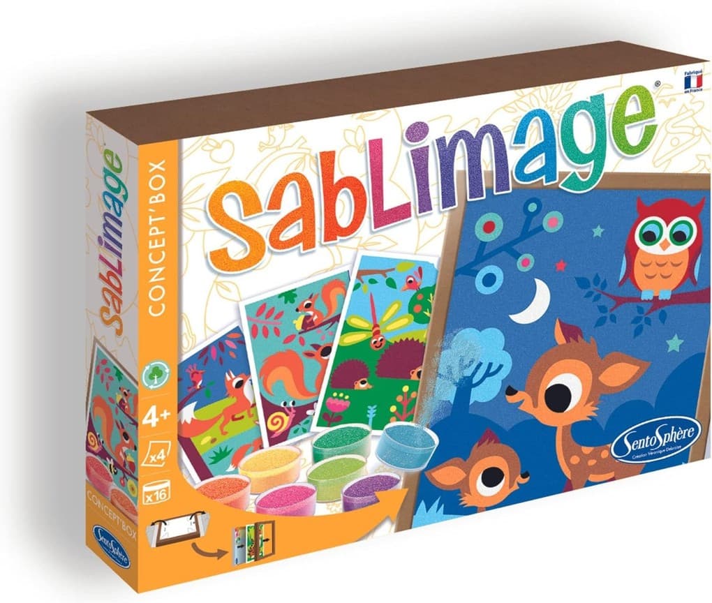 SentoSphere - Sablimage - Sandbilder Waldtiere