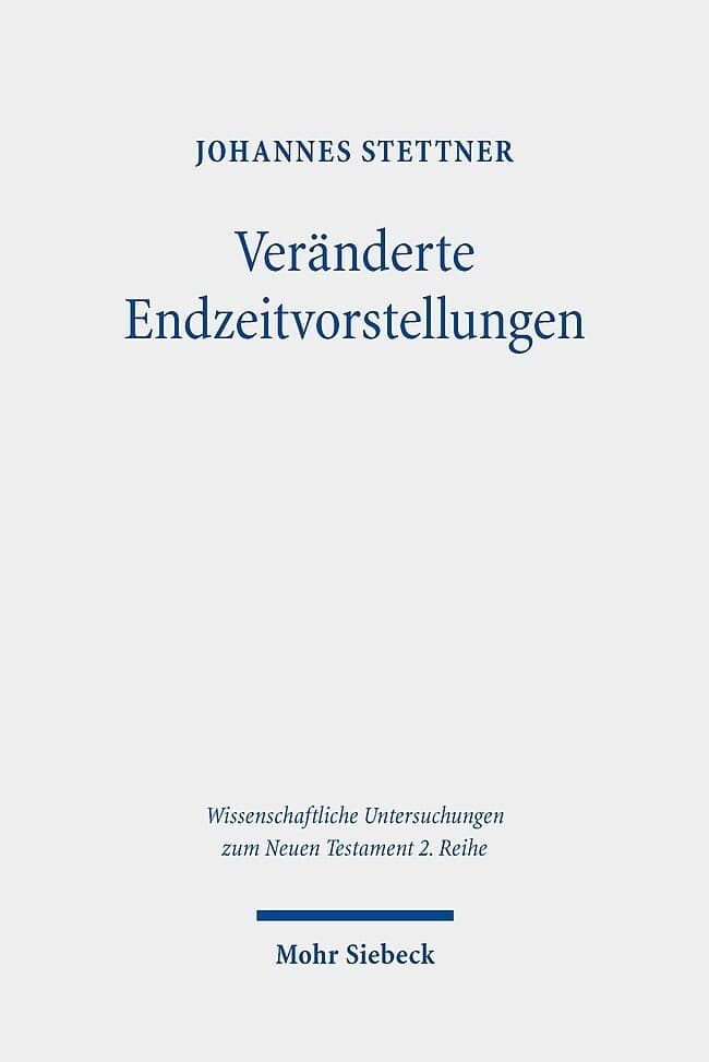 Veränderte Endzeitvorstellungen