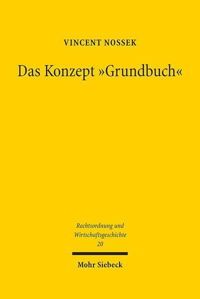 Das Konzept "Grundbuch"