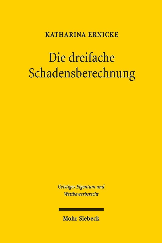 Die dreifache Schadensberechnung