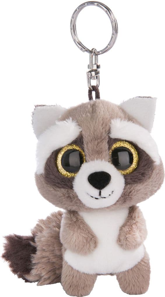 NICI - Glubschis - Schlenker Waschbär Clooney 9cm Schlüsselanhänger
