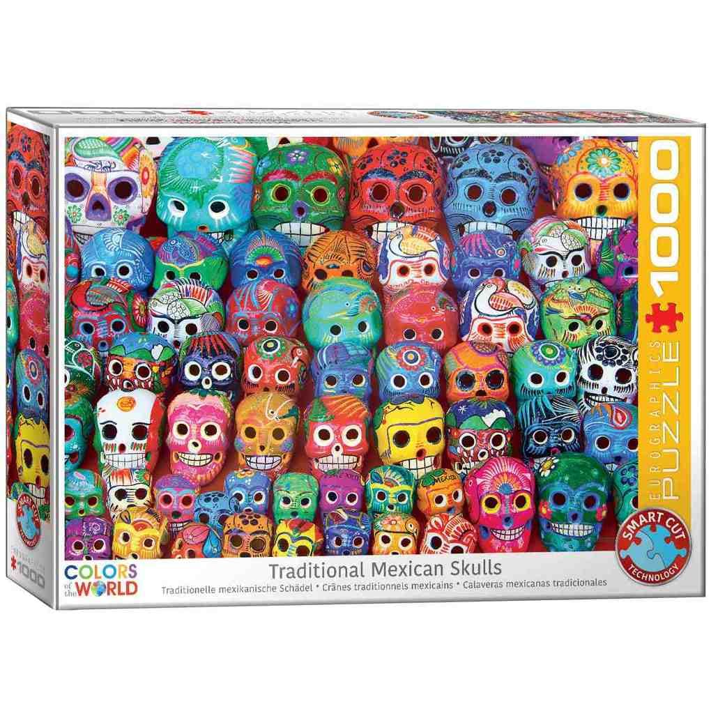 Eurographics 6000-5316 - Traditionelle Mexikanische Schädel , Puzzle, 1.000 Teile