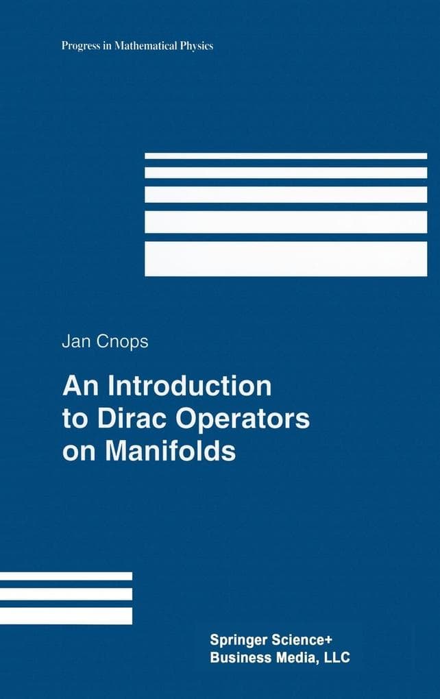 An Introduction to Dirac Operators on Manifolds
