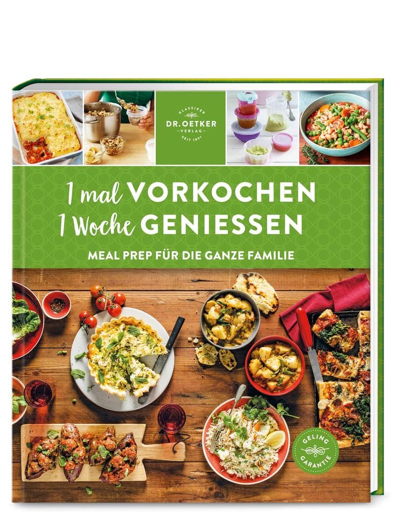 3. Dr. Oetker: 1 mal vorkochen - 1 Woche genießen