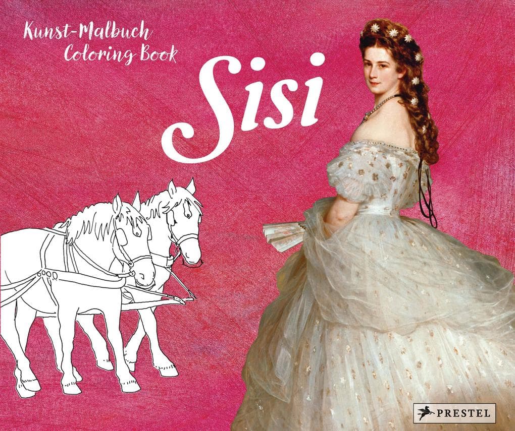 Kunst-Malbuch - Coloring Book Sisi