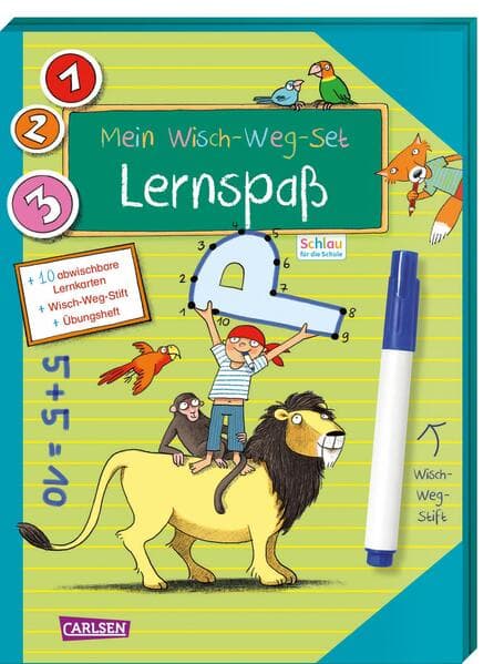 Schlau für die Schule: Mein Wisch-Weg-Set: Lernspaß