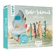 Boho-Schmuckset Wild & Free (Türkis/ Lachs)