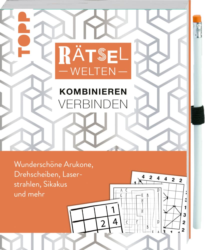 Rätselwelten - Kombinieren, Verbinden: Wunderschöne Arukone, Laserstrahlen, Sikakus, Kettensudokus,