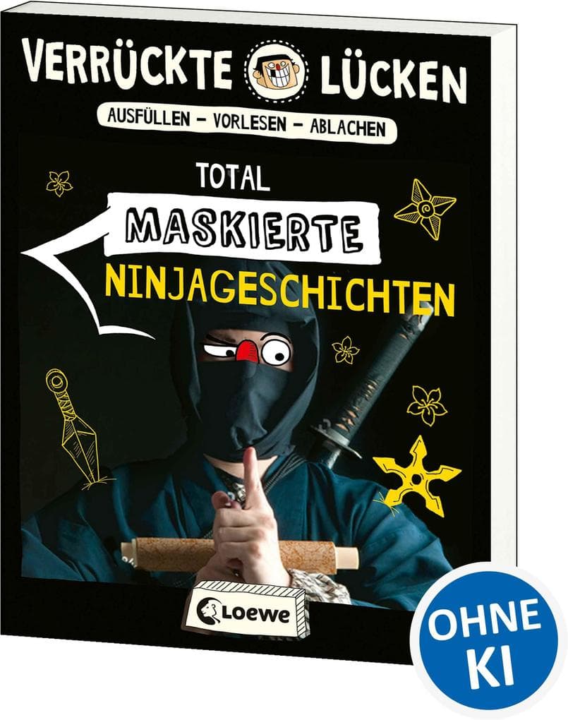 Verrückte Lücken - Total maskierte Ninjageschichten