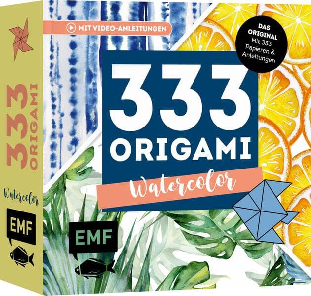 333 Origami - Watercolor