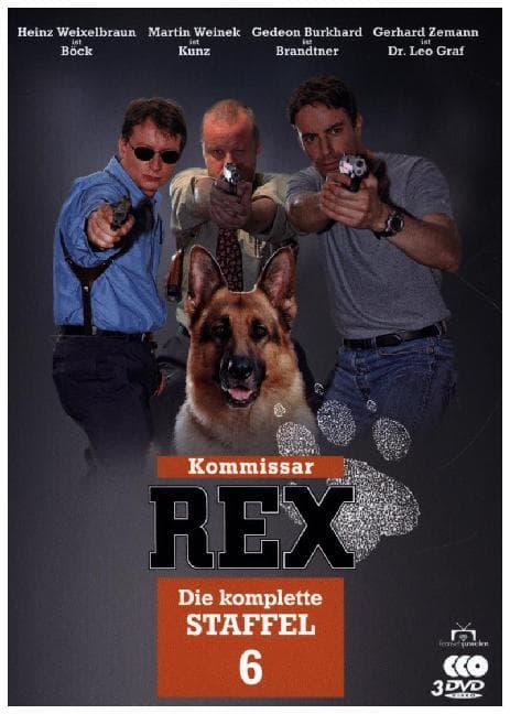 Kommissar Rex - Die komplette 6. Staffel (3 DVDs)