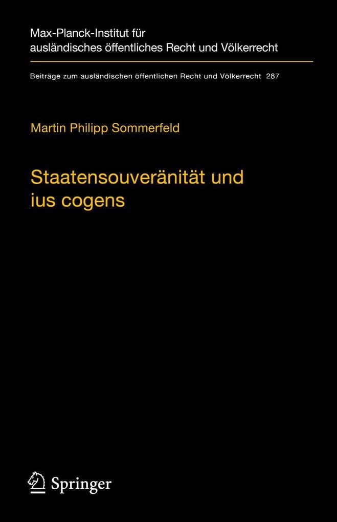 Staatensouveränität und ius cogens