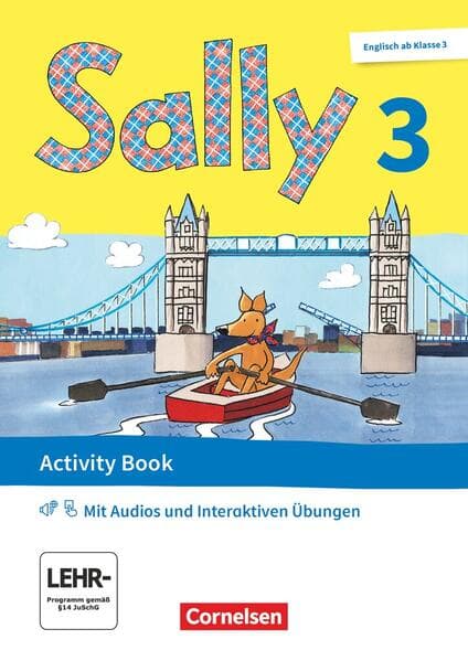 Sally - Englisch ab Klasse 3 - Allgemeine Ausgabe 2020 - 3. Schuljahr. Activity Book mit interaktiven Übungen online