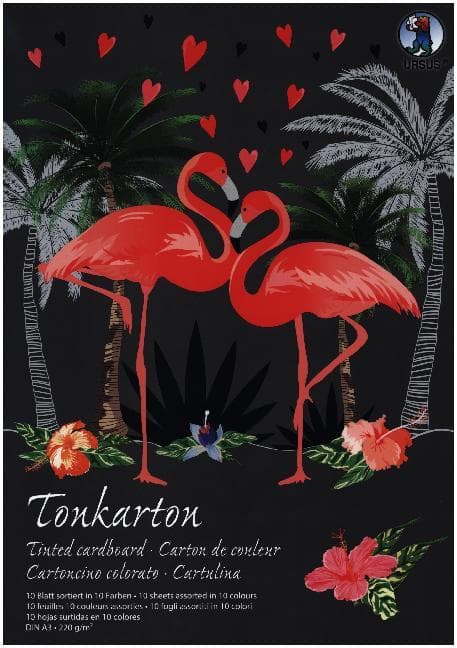 URSUS Sonderedition Tonkarton-Block Sonderedition, DIN A3