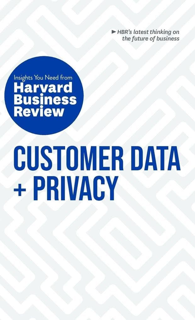Customer Data and Privacy