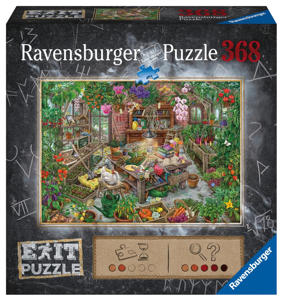 Ravensburger Exit Puzzle 16483 Im Gewächshaus 368 Teile