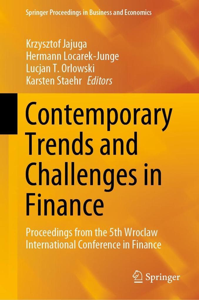 Contemporary Trends and Challenges in Finance