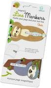 Line Markers (Sloth/Faultier)   Magnetische Lesezeichen   2er Set