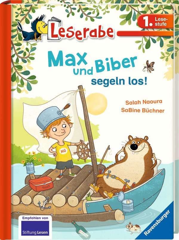 Leserabe - 1. Lesestufe: Max und Biber segeln los!