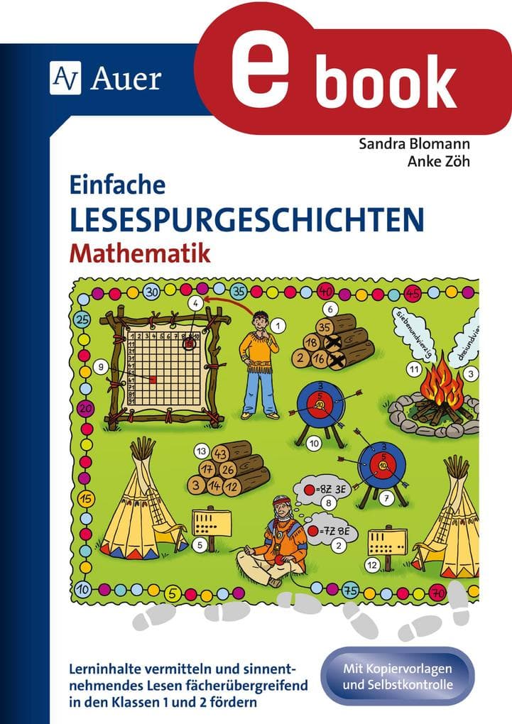 Einfache Lesespurgeschichten Mathematik