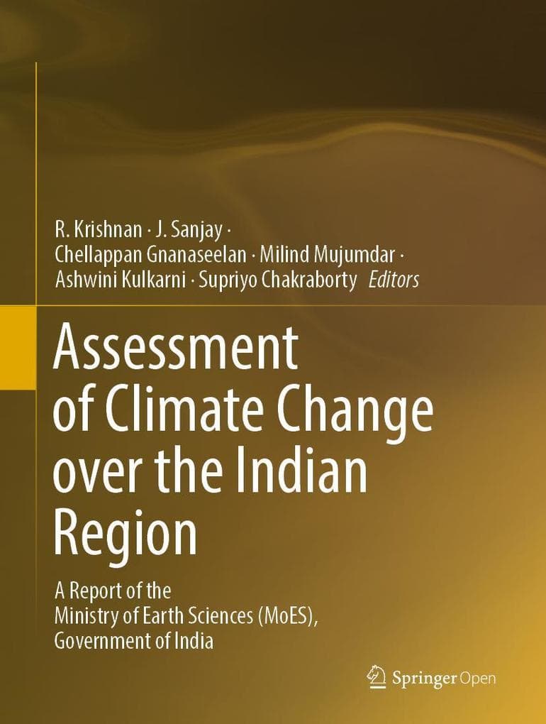 Assessment of Climate Change over the Indian Region
