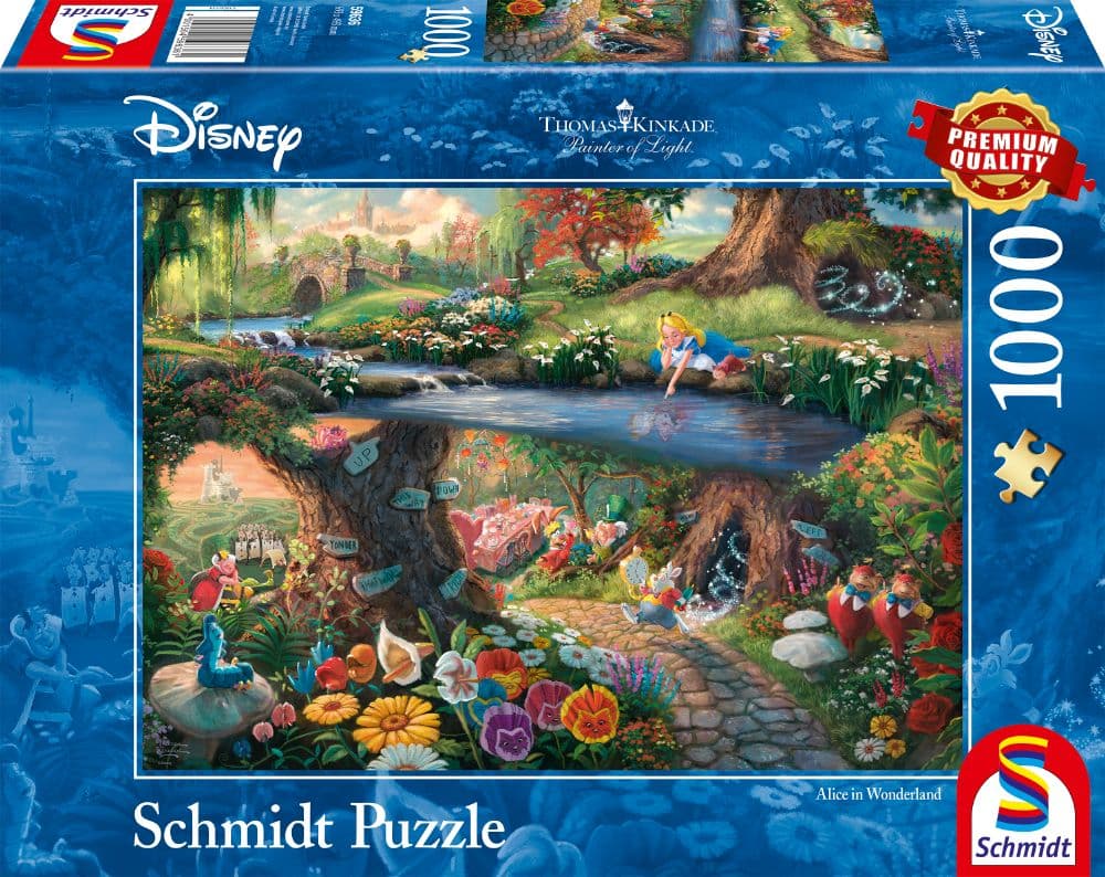 Schmidt Spiele - Disney, Alice im Wunderland, 1000 Teile