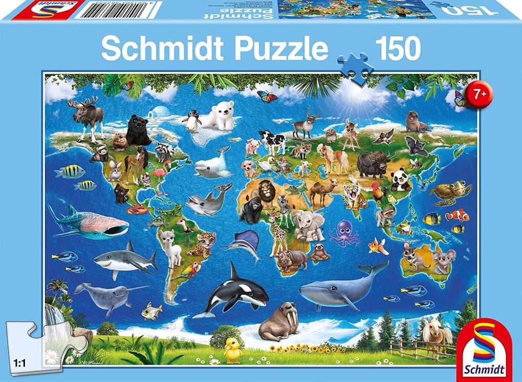 Schmidt Spiele - Lococo Tierwelt, 150 Teile