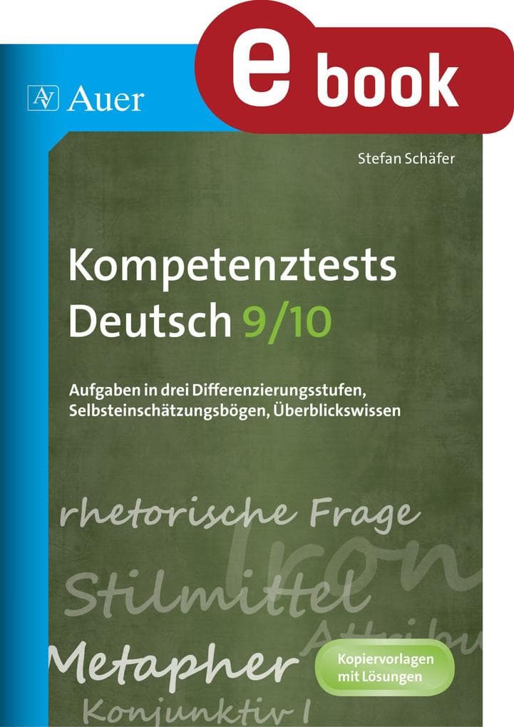 Kompetenztests Deutsch, Klasse 9/10