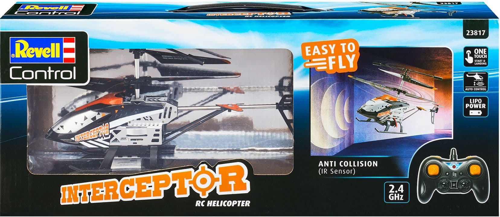 Revell Control - RC Helikopter - Interceptor- Anti Collision