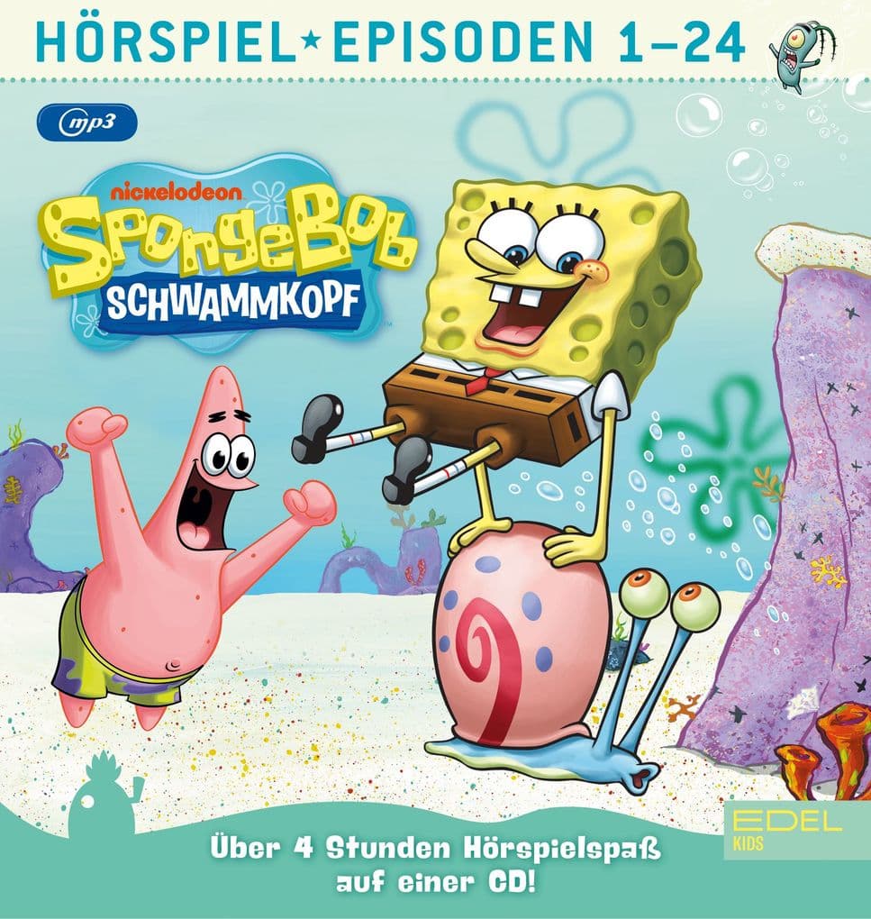SpongeBob Schwammkopf. Staffelbox.1, 1 MP3-CD