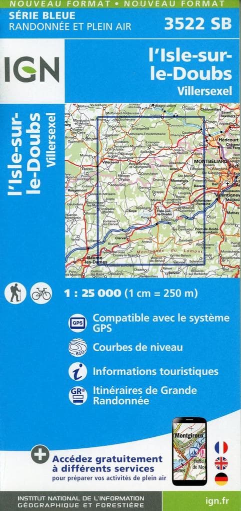 3522SB l'Isle-sur-le-Doubs.Villersexel