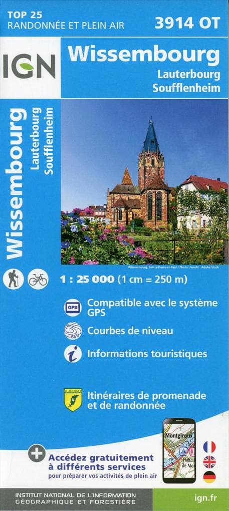 3914OT Wissembourg.Lauterbourg-Soufflenheim