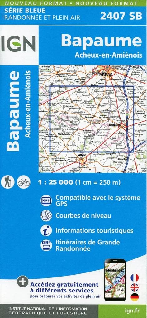 2407SB Bapaume.Acheux-en-Amiénois