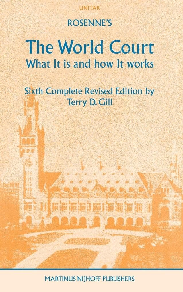 Rosenne's The World Court
