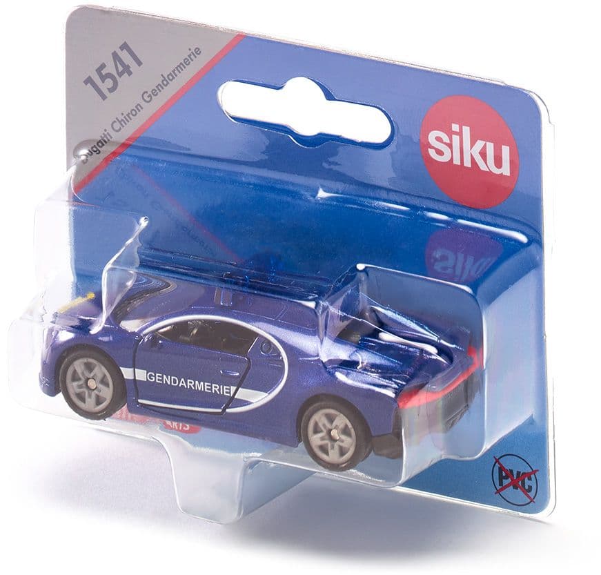SIKU - Bugatti Chiron Gendarmerie
