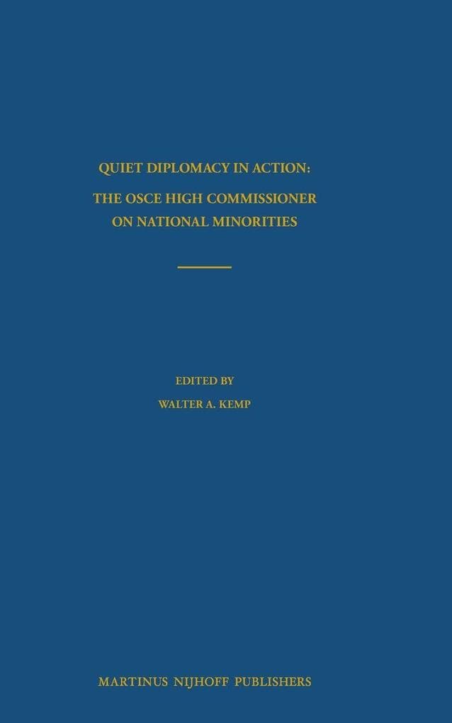 Quiet Diplomacy in Action