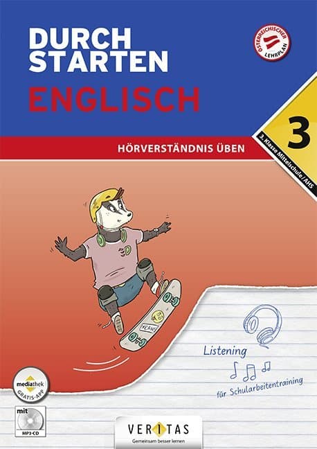 Durchstarten 3. Klasse - Englisch Mittelschule/AH - Hörverständnis