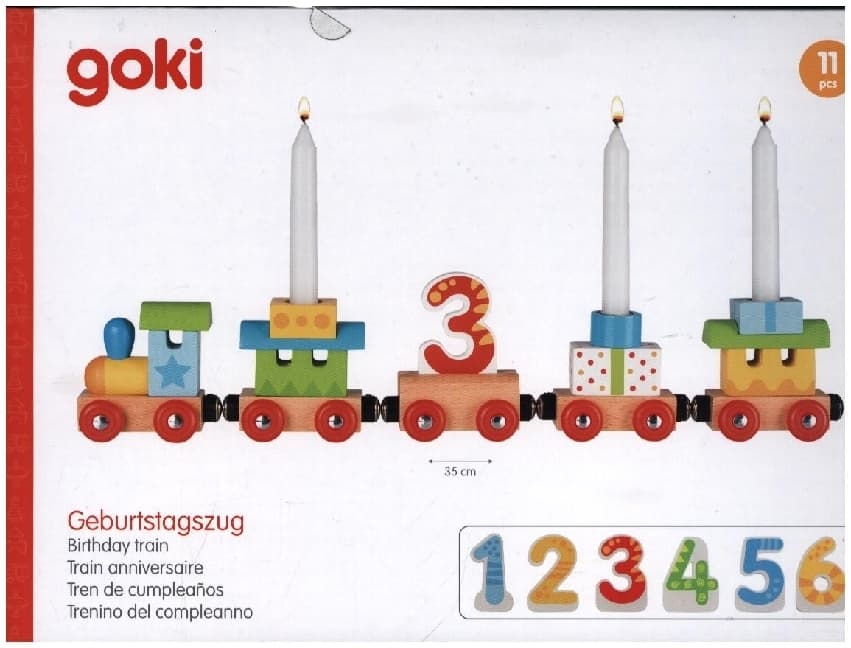 Goki 60721 - Geburtstagszug mit Magnetverbindung