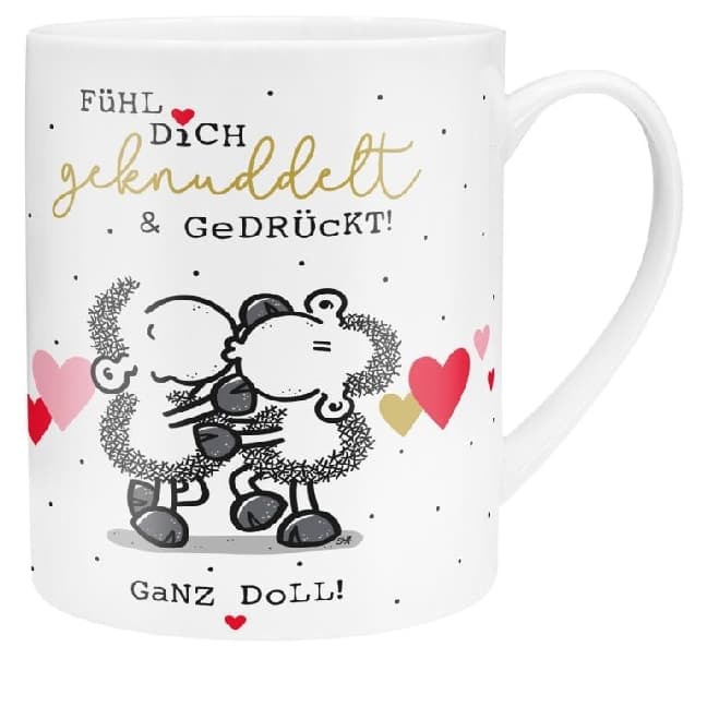 XL-Tasse "Fühl Dich geknuddelt"