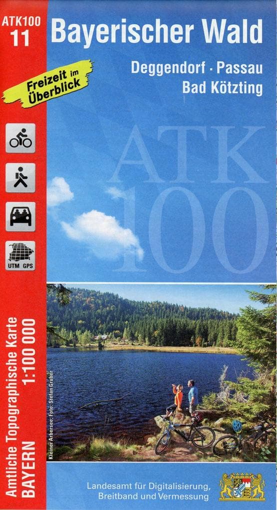 Bayerischer Wald 1 : 100 000