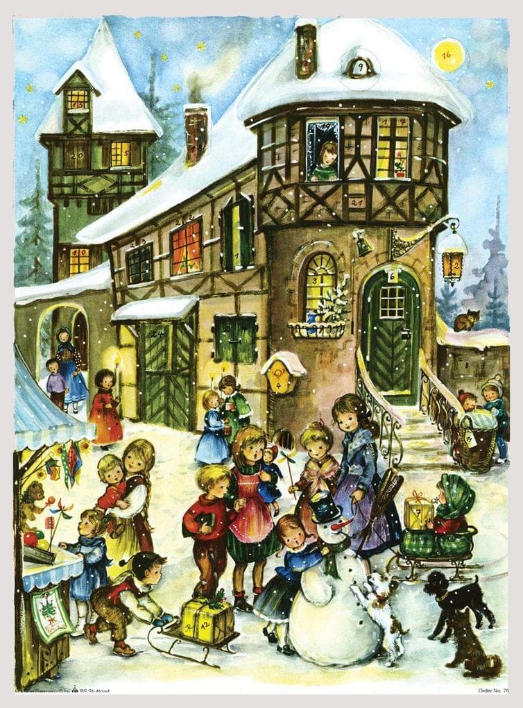 Adventskalender "Freude im Schnee"