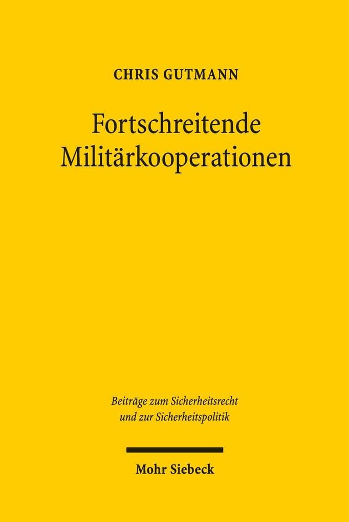 Fortschreitende Militärkooperationen