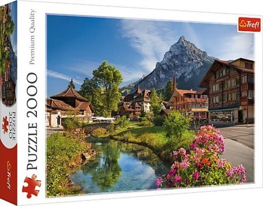 Die Alpen im Sommer (Puzzle)