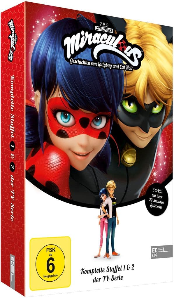 Miraculous Staffelbox (1+2)