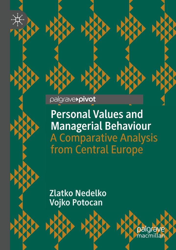 Personal Values and Managerial Behaviour