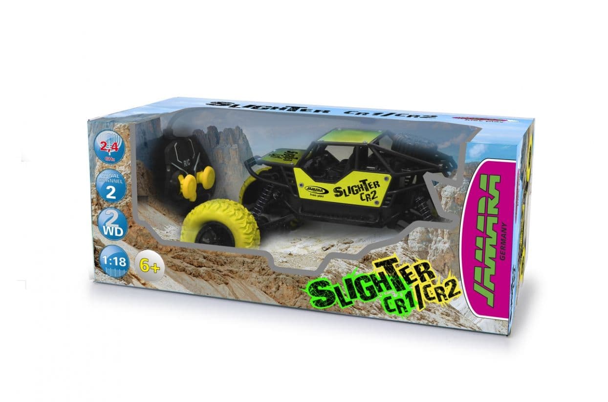 Jamara - Slighter CR2 RC Crawler Diecast gelb 2,4GHz