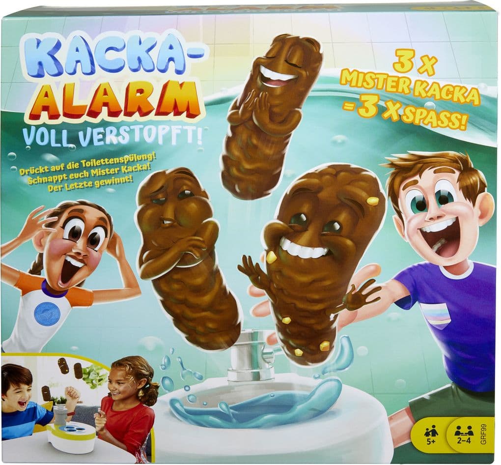 Kacka-Alarm! voll verstopft